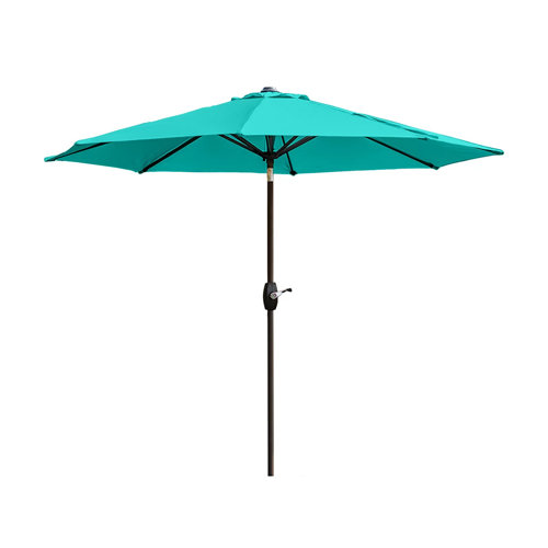 Charlton Home® Cassia 108'' Market Umbrella & Reviews Wayfair